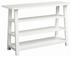 LBY 607-OT1030 Sofa Table Oyster White $199 (Compare at $329)