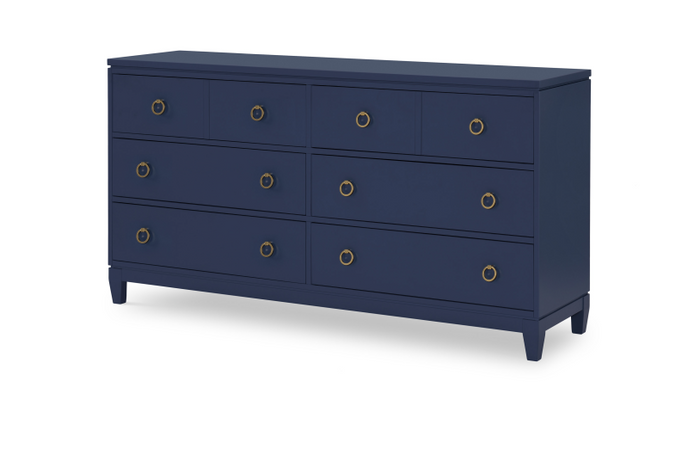 Summerland - Blue Finish Dresser (Large)