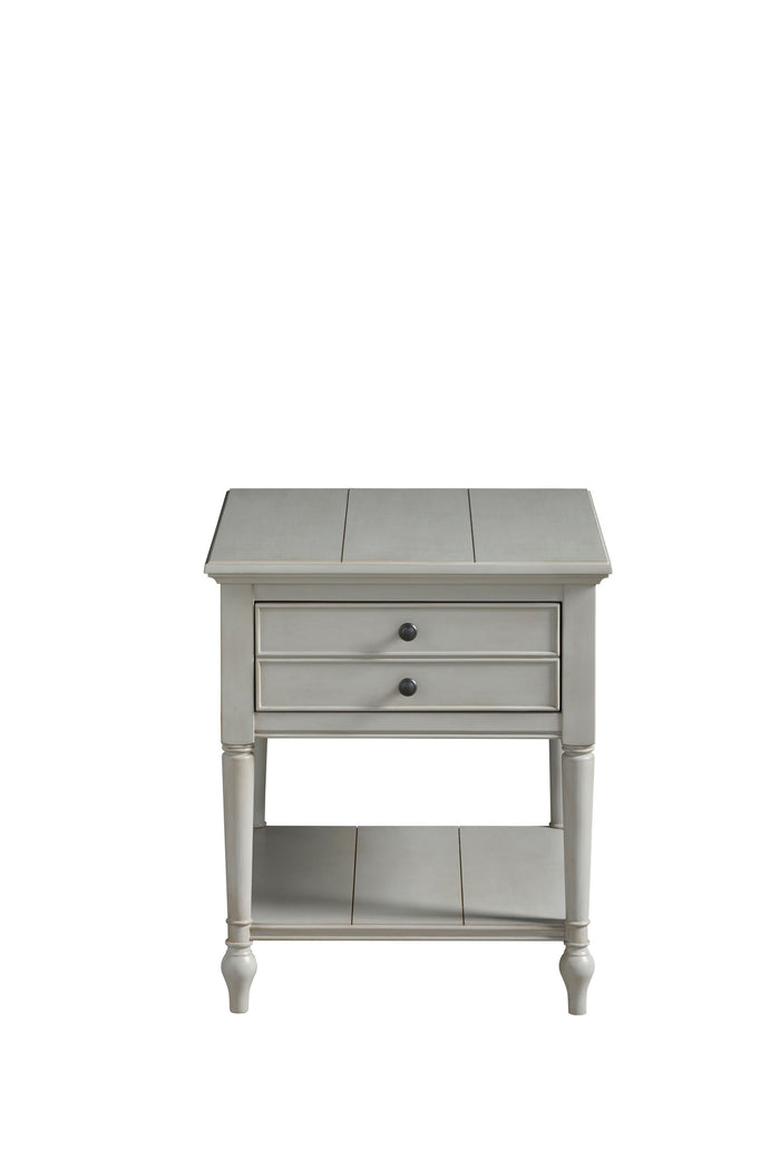 Summer Hill - French Gray End Table
