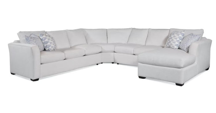 Bridgeport Sectional with Topstitching