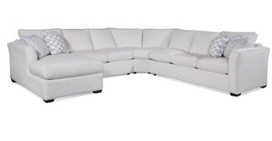 Bridgeport Sectional with Topstitching